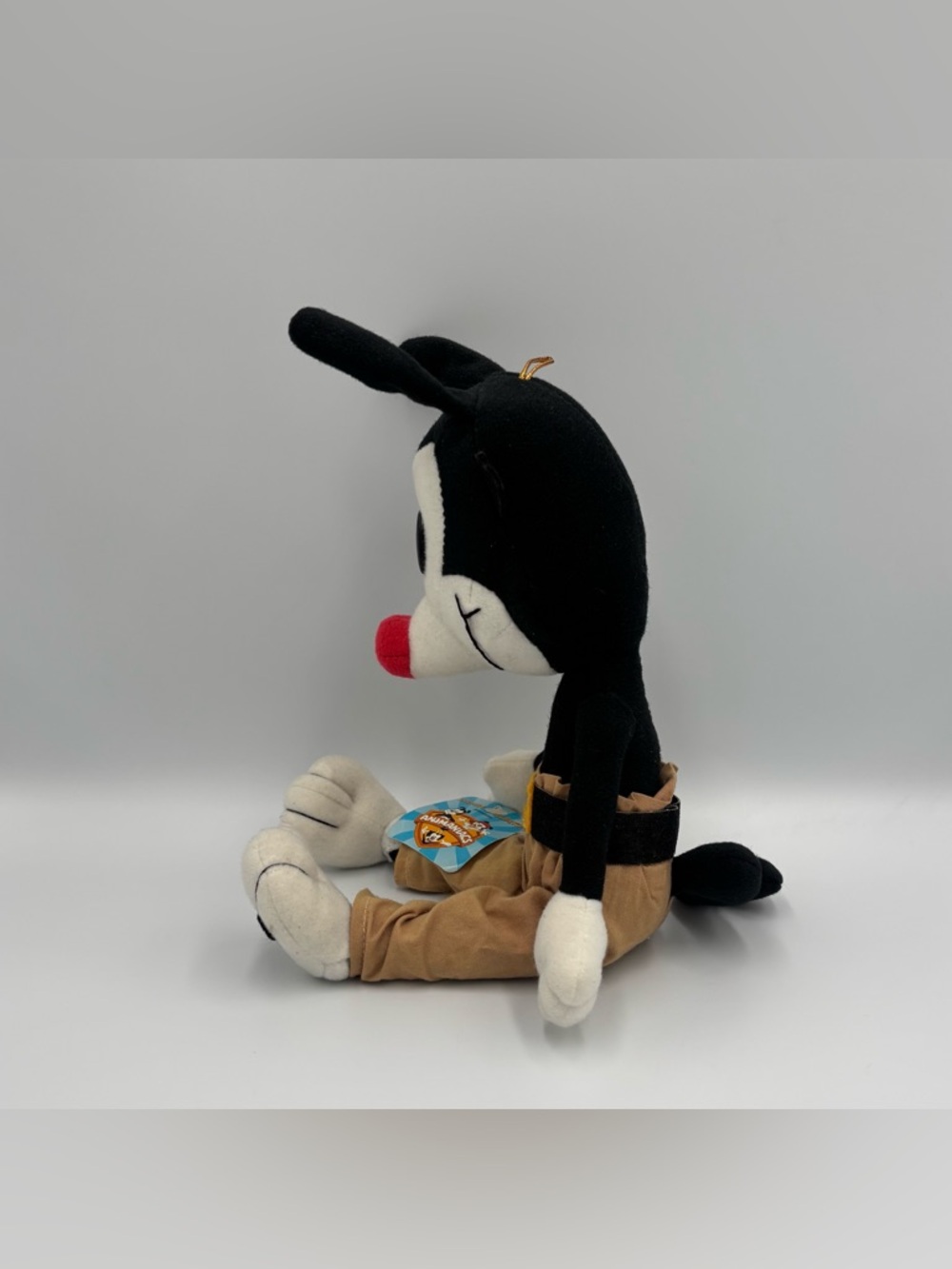 RARE Vintage Animaniacs Yakko Plush 1994 Warner Bros Ace Stuffed Animal Toy - Picture 2 of 6